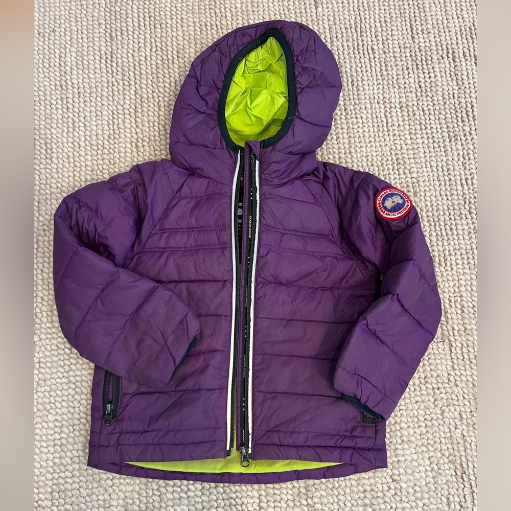 CANADA GOOSE Kids down puffer jacket EUC Sz. 4-5